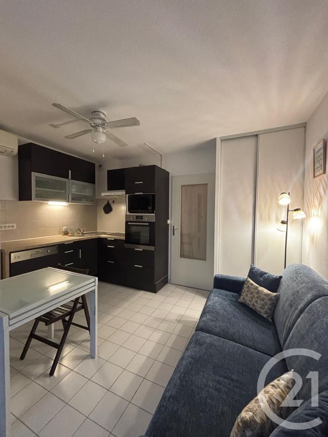 Appartement Studio cabine &agrave; louer - 2 pi&egrave;ces - 23,61 m2 - La Grande Motte - 34 - LANGUEDOC-ROUSSILLON