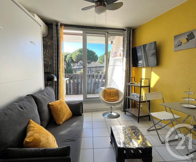 Appartement Studio Cabine &agrave; vendre - 1 pi&egrave;ce - 20,24 m2 - La Grande Motte - 34 - LANGUEDOC-ROUSSILLON