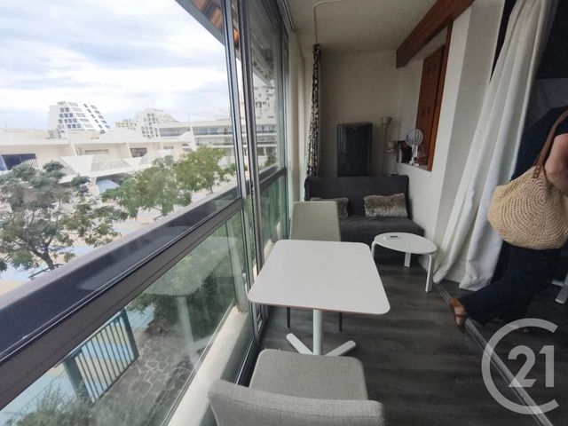 Appartement Studio Cabine &agrave; vendre - 1 pi&egrave;ce - 24,69 m2 - La Grande Motte - 34 - LANGUEDOC-ROUSSILLON