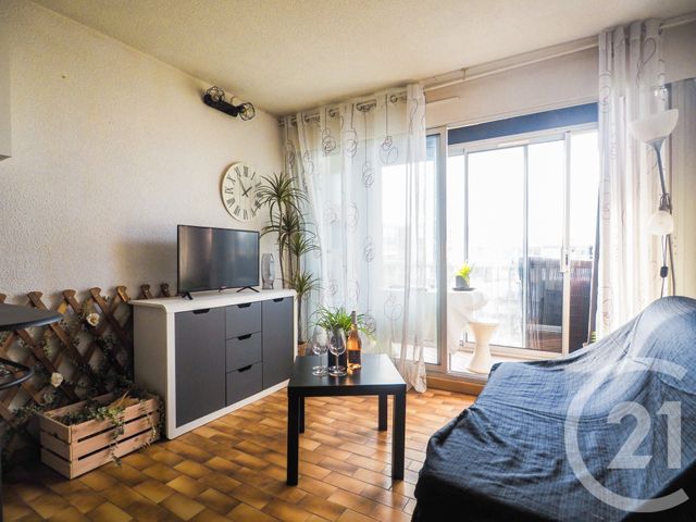 Appartement Studio Cabine à vendre - 1 pièce - 20 m2 - Le Grau Du Roi - 30 - LANGUEDOC-ROUSSILLON