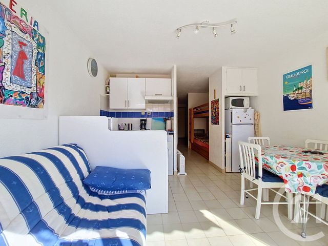 Appartement F2 cabine &agrave; vendre - 2 pi&egrave;ces - 30,14 m2 - Le Grau Du Roi - 30 - LANGUEDOC-ROUSSILLON