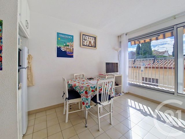 Appartement F2 cabine &agrave; vendre - 2 pi&egrave;ces - 30,14 m2 - Le Grau Du Roi - 30 - LANGUEDOC-ROUSSILLON