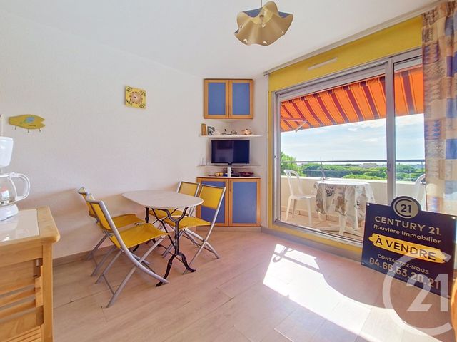 Appartement Studio Cabine &agrave; vendre - 1 pi&egrave;ce - 18,53 m2 - Le Grau Du Roi - 30 - LANGUEDOC-ROUSSILLON