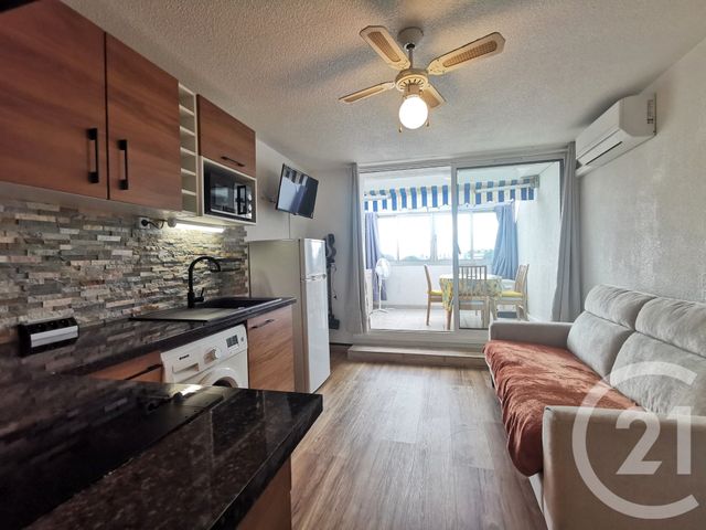 Appartement Studio Cabine &agrave; vendre - 1 pi&egrave;ce - 19,48 m2 - Le Grau Du Roi - 30 - LANGUEDOC-ROUSSILLON