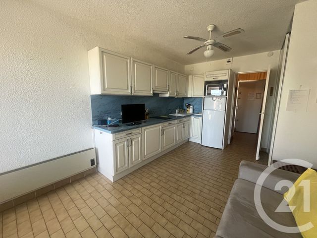Appartement Studio Cabine &agrave; vendre - 1 pi&egrave;ce - 20,22 m2 - Le Grau Du Roi - 30 - LANGUEDOC-ROUSSILLON