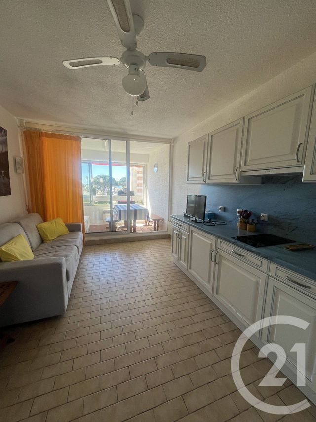Appartement Studio Cabine &agrave; vendre - 1 pi&egrave;ce - 20,22 m2 - Le Grau Du Roi - 30 - LANGUEDOC-ROUSSILLON