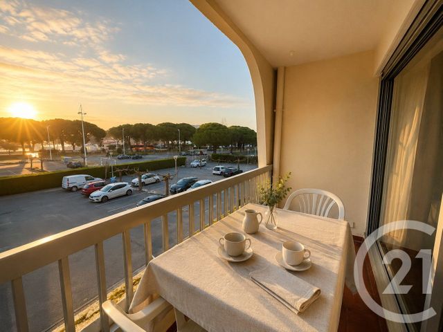 Appartement Studio Cabine &agrave; vendre - 1 pi&egrave;ce - 21,62 m2 - Le Grau Du Roi - 30 - LANGUEDOC-ROUSSILLON