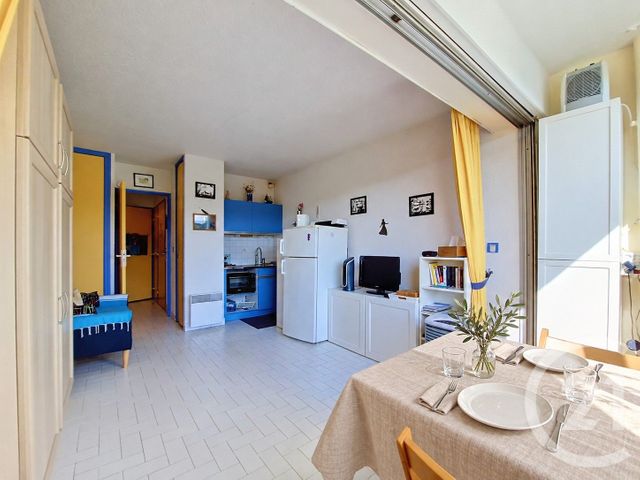 Appartement Studio Cabine &agrave; vendre - 1 pi&egrave;ce - 24,50 m2 - Le Grau Du Roi - 30 - LANGUEDOC-ROUSSILLON
