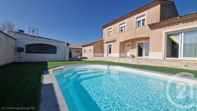 Maison &agrave; vendre - 5 pi&egrave;ces - 140 m2 - Milhaud - 30 - LANGUEDOC-ROUSSILLON