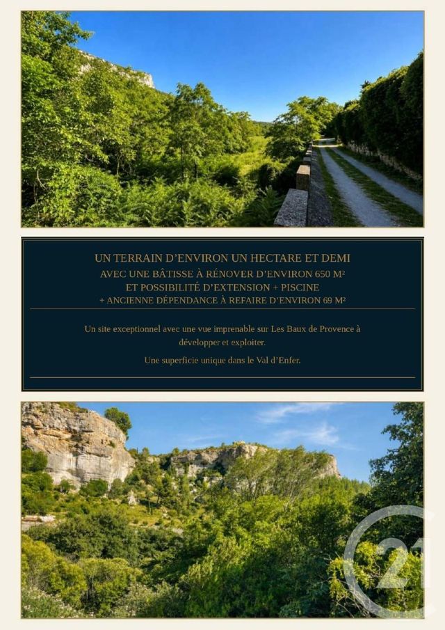 Maison &agrave; vendre - 15 pi&egrave;ces - 650 m2 - Les Baux De Provence - 13 - PROVENCE-ALPES-COTE-D-AZUR